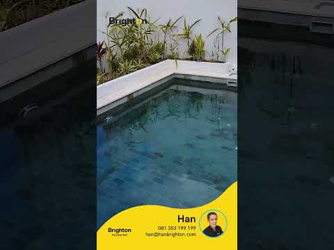 Disewakan Villa Padonan Canggu Jangka Panjang 2 Kamar Tidur Kolam Renang