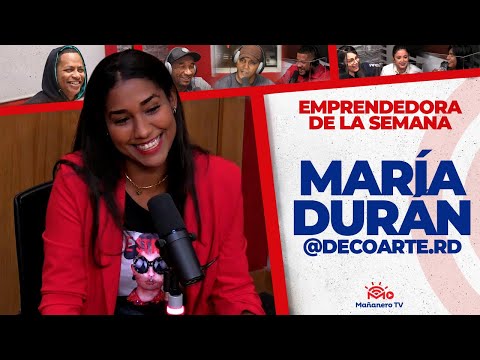 DECOARTE RD | María Durán - EMPRENDEDORA De La Semana