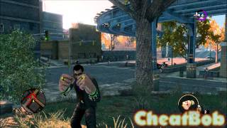 Saints Row the Third FUN CHEATS iron fist zombies airstrike