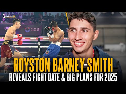 Royston Barney-Smith has BIG PLANS for 2025 | REVEALS upcoming clash to end the year 🥊