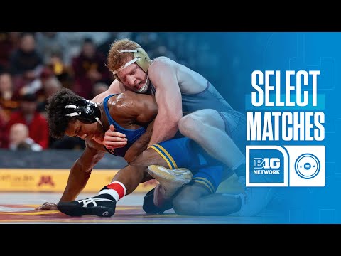 South Dakota State vs. Minnesota | Select Matches | Big Ten Wrestling | 11/25/25