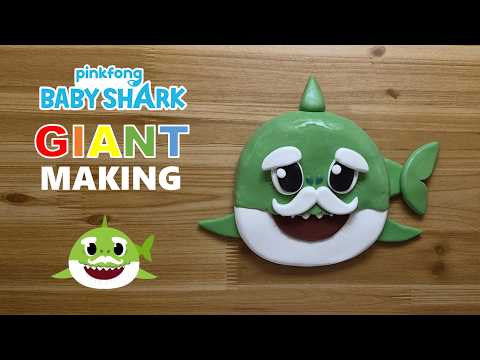 GIANT grandpa shark clay cracking <strong>making</strong> 거대 할아버지상어 앞모습 클레이로 <strong>만들기</strong>