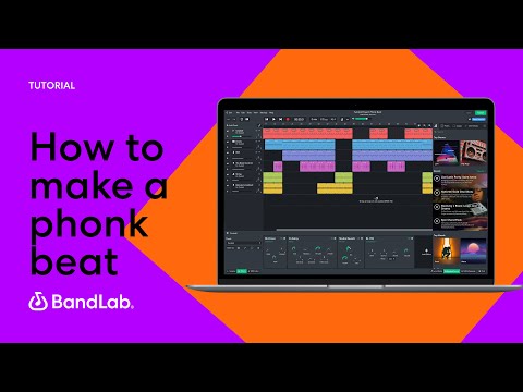 How to make an Phonk beat using BandLab's free web Mix Editor (BandLab Tutorial)