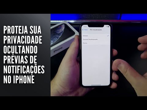 Proteja sua privacidade ocultando prévias de notificações no iPhone