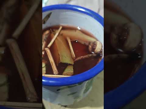 wedang uwuh hujan #kuliner #indonesia #tea #meditation #youtubeshorts #viral #video #fypシ #drink