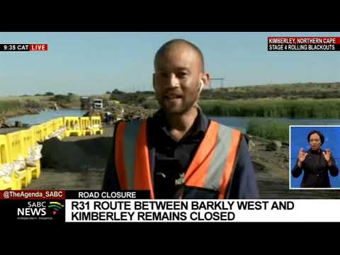 R31 route between Barkly West and Kimberley remains closed