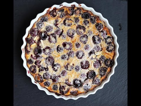 Dessert Recipe: Cherry Clafoutis by CookingForBimbos.com - UC_WMyJMgMjKQod3FILMmw7g