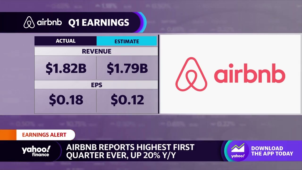 Airbnb stock sinks despite record Q1 earnings beat