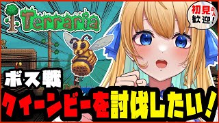【テラリア/Terraria/作業用BGM】全ボス討伐を目指して！クイーンビー討伐！！【【ハーネル・グウテン/VTuber】】