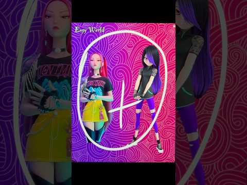 Mira K-Pop Demon Hunters + Juleka Miraculous mixing characters #kpopdemonhunters #ai #shortsart