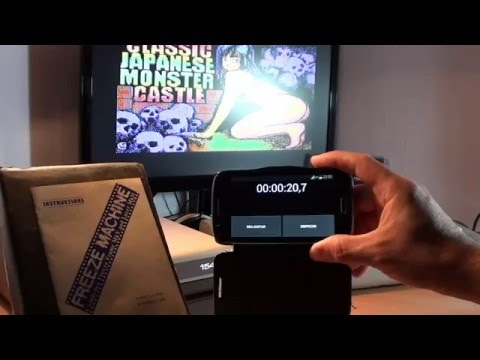 Demo Carga "Estándar" vs Carga "Fastload" en C64 con Freeze Machine