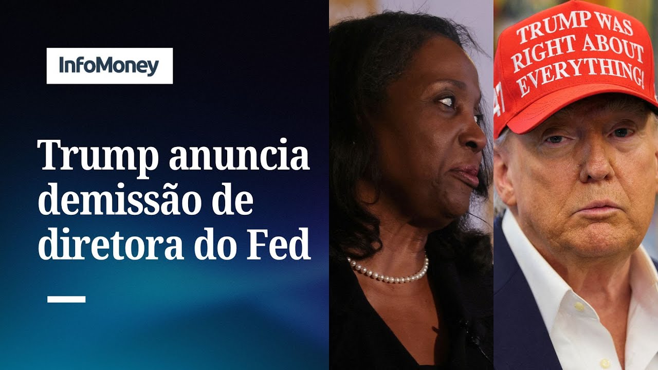 Trump anuncia demissão de Lisa Cook Saiba quem é a diretora do Fed | InfoMoney News