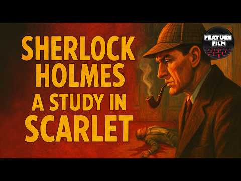 A Study in Scarlet (1933) - Reginald Owen Sherlock Holmes Full Movie | Classic Detective Mystery