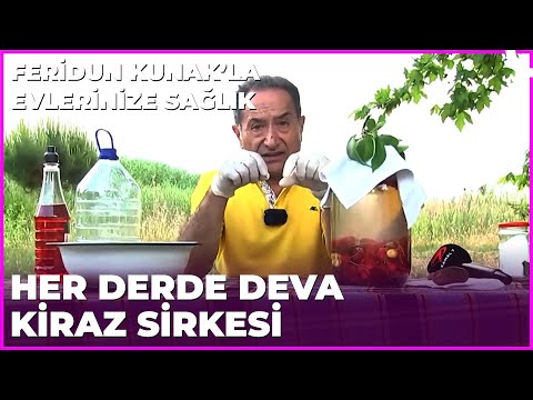 Bel Ağrısına Kırışıklığa İyi Gelen Kiraz Sirkesi | Dr. Feridun Kunak’la Evlerinize Sağlık