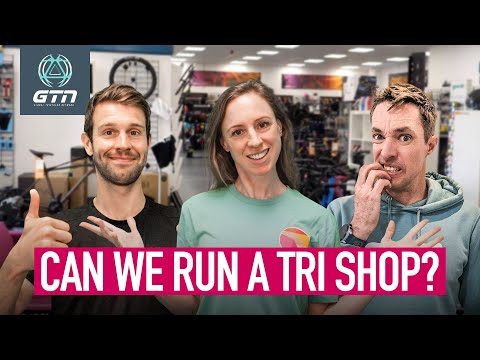 GTN Take Over A Triathlon Shop | Will The Wheels Fall Off?