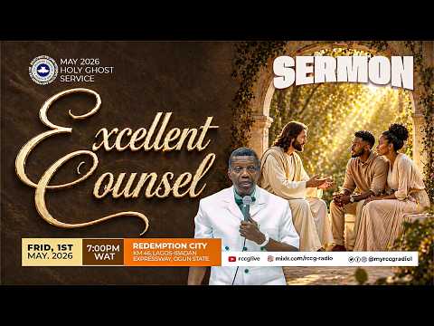 PASTOR E.A ADEBOYE SERMON | RCCG MAY 2026 HOLY GHOST SERVICE