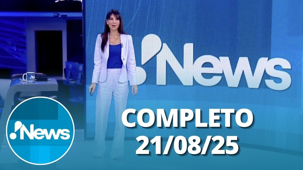 RedeTV News 210825 | Completo