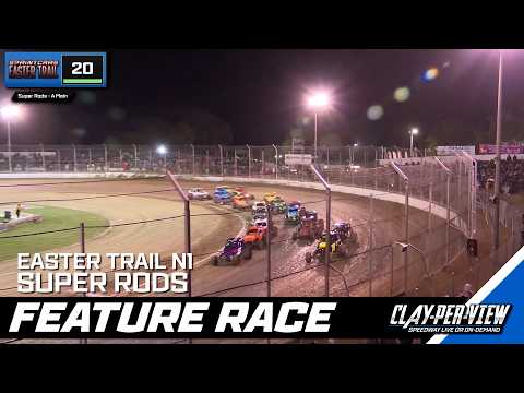 Super Rods | Easter Trail N1 - Avalon - 3rd Apr 2026 | Clay-Per-View - dirt track racing video image
