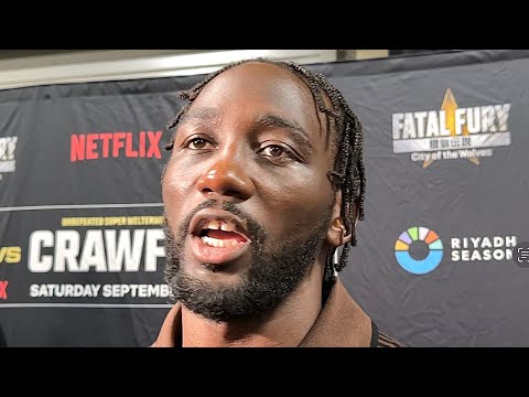 TERENCE CRAWFORD ON WHY HE STEPPED TO CANELO “I HEARD SOME THINGS”