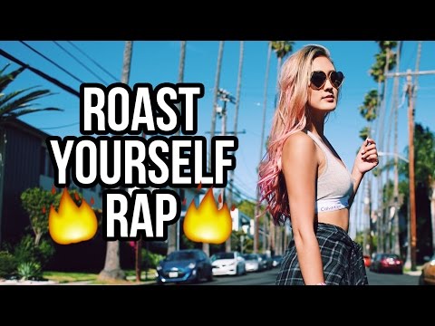 ROAST YOURSELF RAP CHALLENGE | LaurDIY - UCap97Ue8K_BpKlrvQRYd6JA