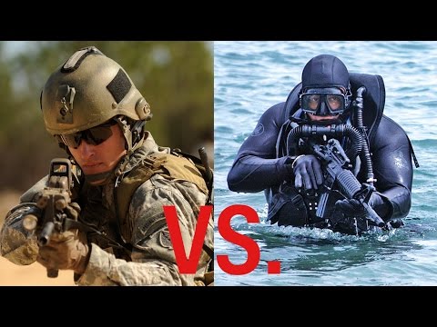 These are the differences between the Green Berets and US Navy SEALs - UCcyq283he07B7_KUX07mmtA