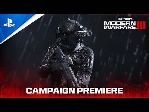 Call of Duty: Modern Warfare III - Campaign Premiere | PS5 & PS4 Games