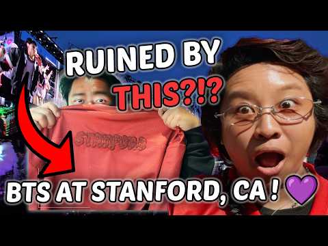 Our 1ST BTS Concert Almost RUINED by THIS Jersey 😭 | BTS 'ARIRANG' World Tour Stanford Vlog 2026
