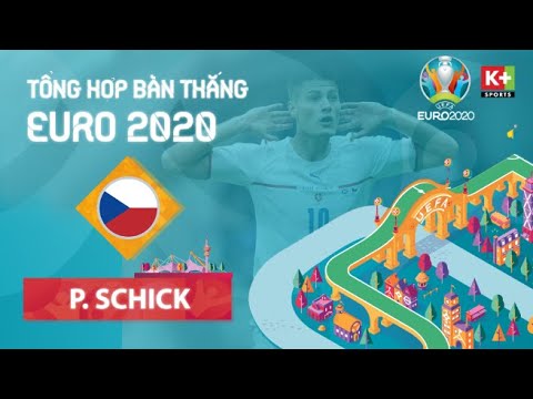 TỔNG HỢP BÀN THẮNG | PATRIK SCHICK - CH SÉC | EURO 2020