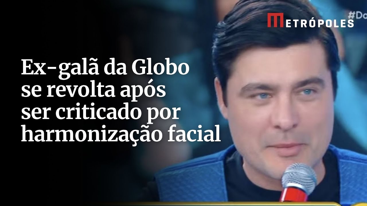 Ex-galã da Globo se revolta após ser criticado por harmonização facial