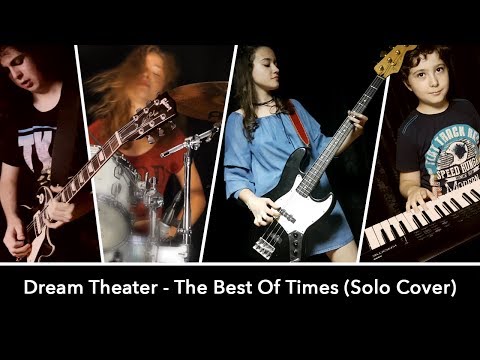 The Best Of Times (Guitar Solo); Dream Theater Cover by Andrei and Teo Cerbu, Miruna & Sina - UCGn3-2LtsXHgtBIdl2Loozw