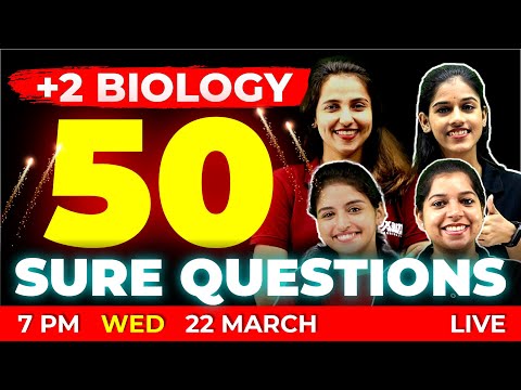 Plus Two Biology Public Exam | Sure Questions | Exam Winner