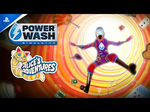 PowerWash Simulator - Alice's Adventures Special Pack Launch Trailer | PS5 & PS4 Games