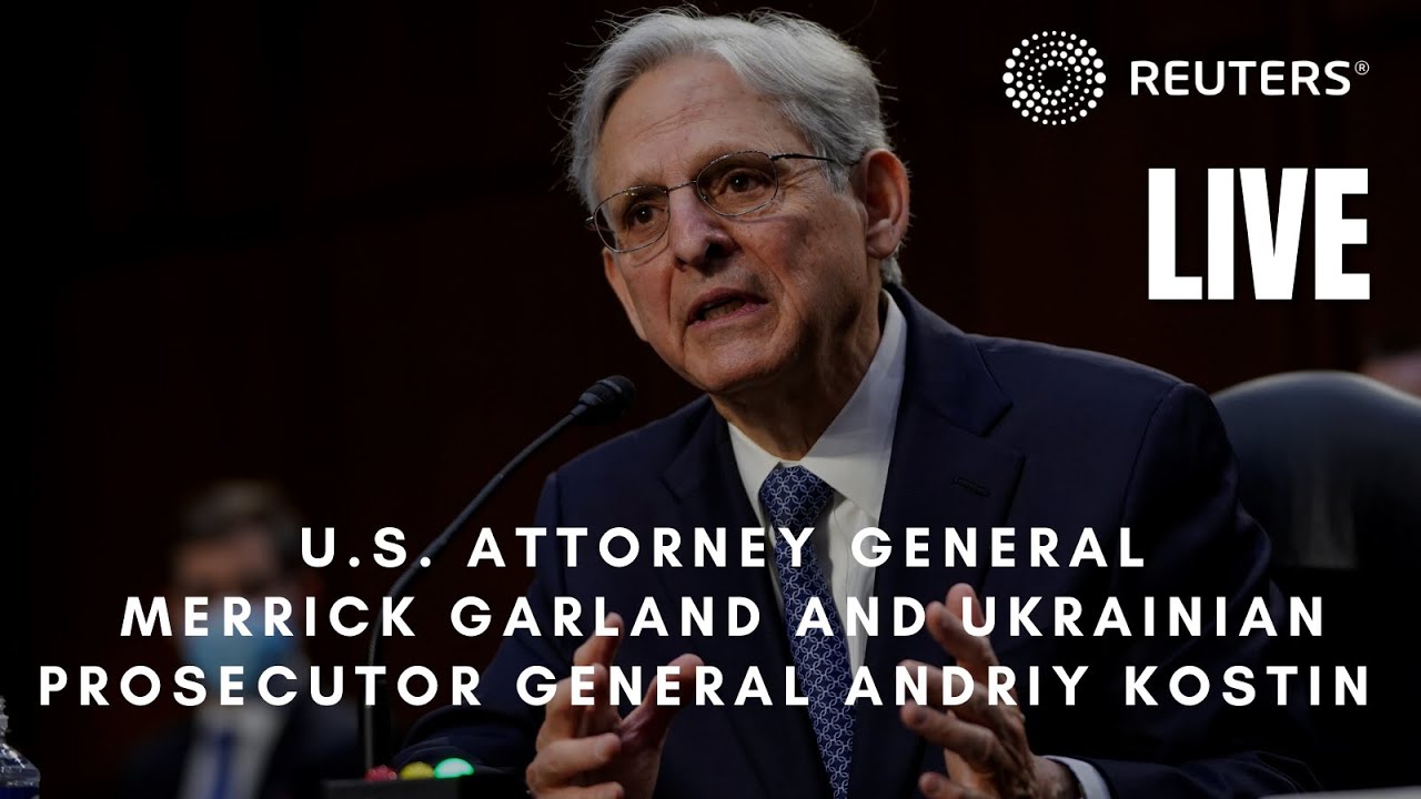 LIVE: U.S. Attorney General Merrick Garland and Ukrainian Prosecutor General Andriy Kostin meet i…