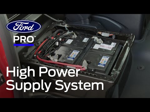 Ford Pro™ Spesialkjøretøy – høyspenningssystem | Ford Norge
