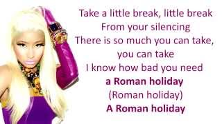 Roman Holiday - Nicki Minaj [ LYRICS ]