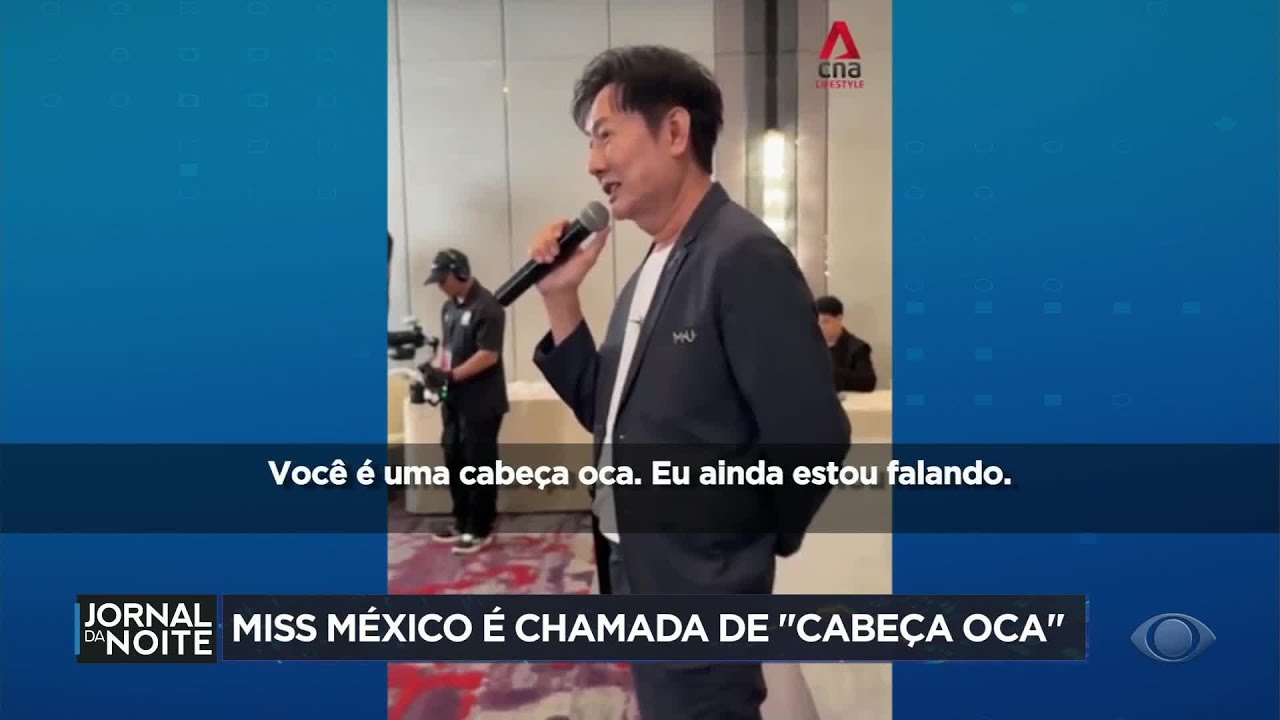 Miss México é chamada de ‘cabeça oca’ durante evento