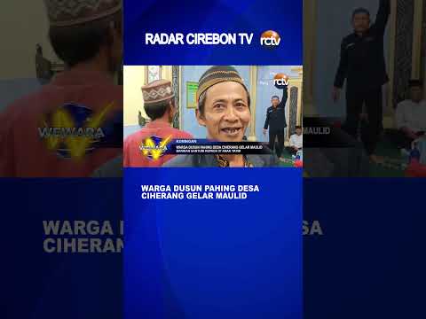 Warga Dusun Pahing Desa Ciherang Gelar Maulid