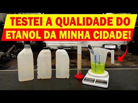 FIZ o TESTE de ADULTERAÇÃO do ETANOL em 5 Postos! VEJA O RESULTADO