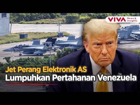 AS Kerahkan 150 Jet, Sistem Radar Venezuela Luluh oleh EA-18G Growler