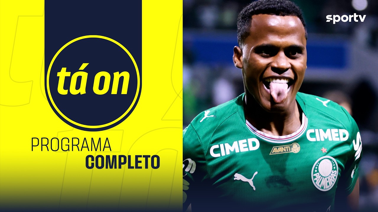 AO VIVO! PALMEIRAS GOLEIA O JUNIOR BARRANQUILLA NA CONMEBOL LIBERTADORES | TÁ ON | sportv