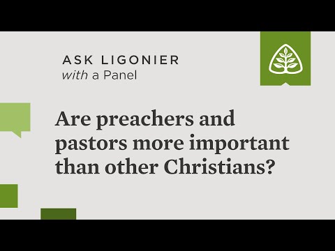 Are preachers and pastors more important than other Christians?