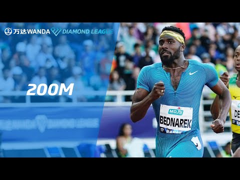 Kenneth Bednarek cruises to 200m victory in Rabat - Wanda Diamond League