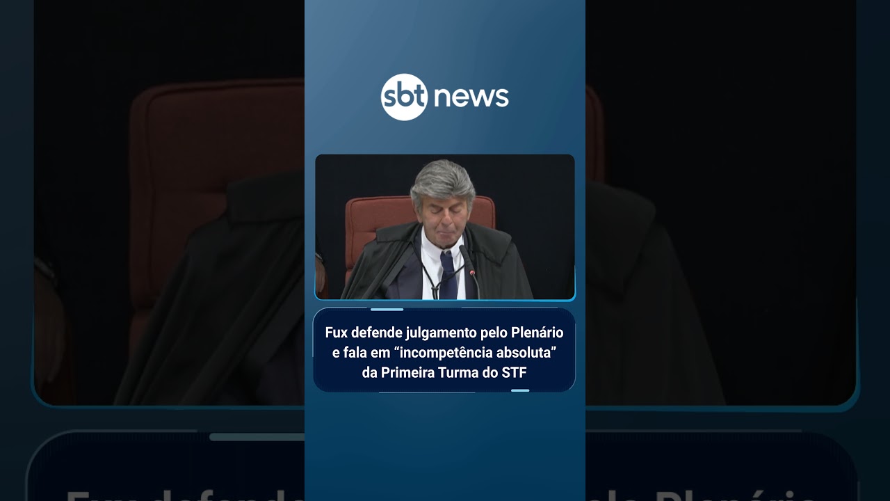 Fux aponta “incompetência absoluta” do STF para julgar Bolsonaro e réus por tentativa de golpe