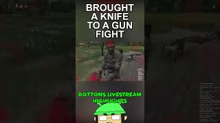 KNIFE TO A GUN FIGHT