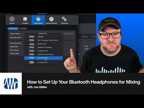 How to Set Up Your Bluetooth Headphones for Mixing | PreSonus