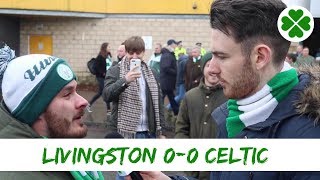 Livingston 0-0 Celtic | Full time Reaction