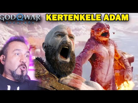 KERTENKELELER SARMIŞ DÖRT BİR YANIMI! | God of War: Ragnarök PS5 (3. bölüm)