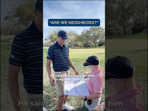 Ludvig Åberg making time for the fans 🥹🙌