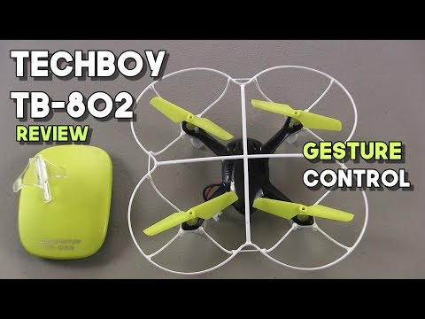 TECHBOY TB802 One Key Motion Control Drone Review and Flight Test - Control it with one hand! - UCMFvn0Rcm5H7B2SGnt5biQw