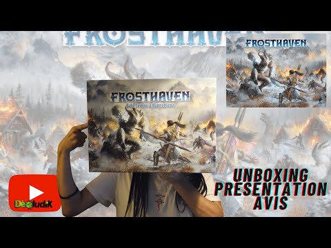 Frosthaven - Unboxing +Présentation + Avis - Cephalofair Games